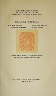 Cover of: The Harvard classics shelf of fiction