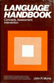Language handbook by John R. Muma