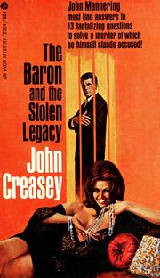 The Baron and the stolen legacy by John Creasey