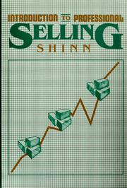 Cover of: Introduction to professional selling