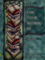 Cover of: Reading Faster & Understanding More by Wanda M. Miller