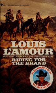 Cover of: Riding for the Brand