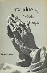 Cover of: The ABC's of Bible prayer