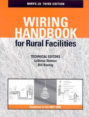 Cover of: Wiring handbook for rural facilities, MWPS-28