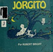 Cover of: Jorgito by Robert Bright