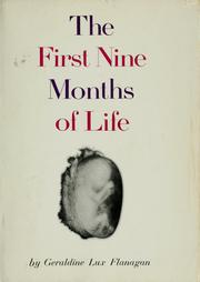 Cover of: The first nine months of life.