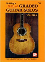 Cover of: Mel Bay Folio of Graded Guitar Solos by Mel Bay, Mel Bay