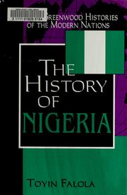 Cover of: The history of Nigeria by Toyin Falola