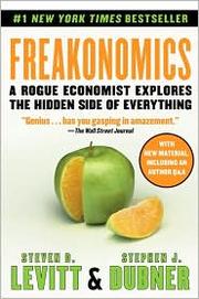 Cover of: Freakonomics | Steven D. Levitt