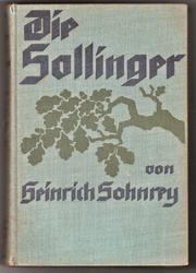 Die Sollinger by Heinrich Sohnrey