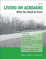 Cover of: Living on acreages: What you need to know