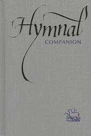 Cover of: Hymnal companion