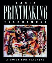 Cover of: Basic printmaking techniques