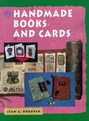 Cover of: Handmade books and cards