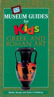 Greek & Roman art by Ruthie Knapp, Janice Lehmberg