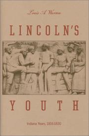 Cover of: Lincoln's Youth by Louis Austin Warren