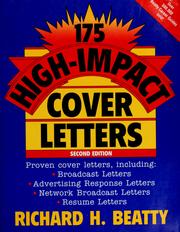 Cover of: 175 high-impact cover letters by Richard H. Beatty
