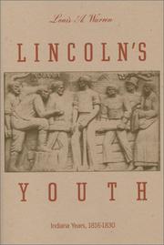 Cover of: Lincoln's youth by Louis Austin Warren