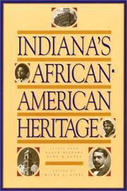 Cover of: Indiana's African-American heritage by edited by Wilma L. Gibbs.