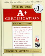 Cover of: A+ certification exam guide | Michael Meyers