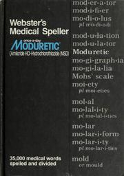 Cover of: Webster's medical speller. by 