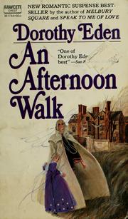 Cover of: An afternoon walk