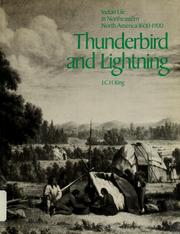 Cover of: Thunderbird and lightning by J. C. H. King
