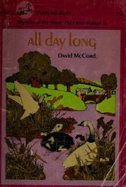Cover of: All day long: fifty rhymes of the never was and always is