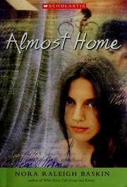 Cover of: Almost home: a novel