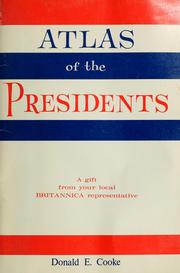 Cover of: The American Presidents by Donald Ewin Cooke