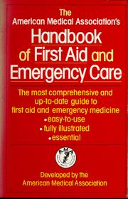 Cover of: The  American Medical Association's handbook of first aid and emergency care