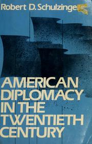 Cover of American diplomacy in the twentieth century