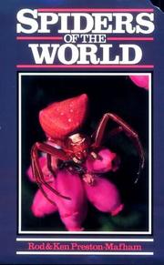Cover of: Spiders of the world by Rod Preston-Mafham