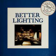 Cover of: Better lighting