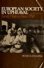 Cover of: European society in upheaval: social history since 1750