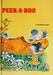 Cover of: Peek-a-boo by Ilse Margret Vogel