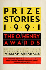 Cover of: Prize stories 1991: the O. Henry awards