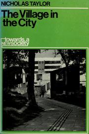 Cover of: The village in the city