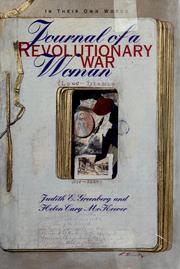 Cover of: Journal of a revolutionary war woman