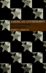 Cover of: American Government by Robert Loren Morlan, Robert Loren Morlan