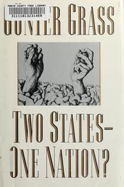 Cover of: Two states--one nation? by Günter Grass