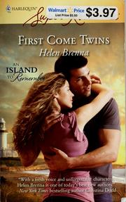 Cover of: First come twins by Helen Brenna