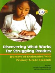 Cover of: Discovering What Works for Struggling Readers by Bev Wirt, Carolyn Domaleski Bryan, Kathleen Davies Wesley