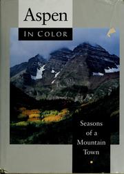 Cover of: Aspen in color | 