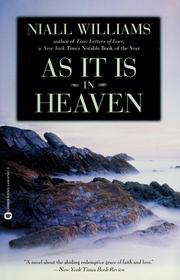 Cover of: As it is in heaven by Niall Williams