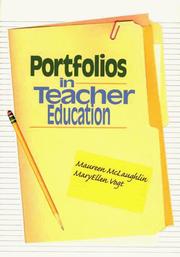 Cover of: Portfolios in teacher education