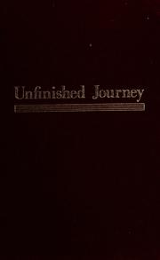 Cover of: Unfinished journey by Yehudi Menuhin