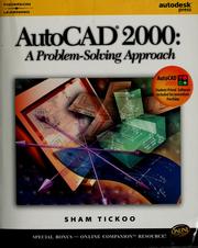 Cover of: AutoCAD 2000 by Sham Tickoo