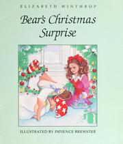 Cover of: Bear's Christmas surprise by Elizabeth Winthrop