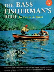 Cover of: The  bass fisherman's bible.